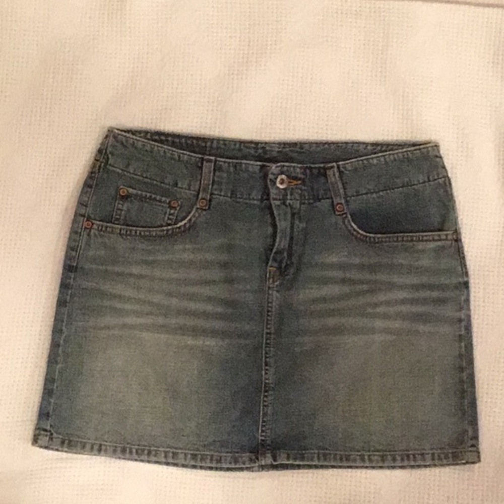 LUCKY BRAND JEAN SKIRT